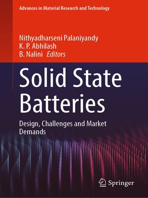 cover image of Solid State Batteries